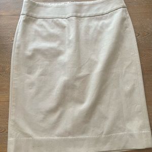 Banana Republic pencil skirt- light khaki